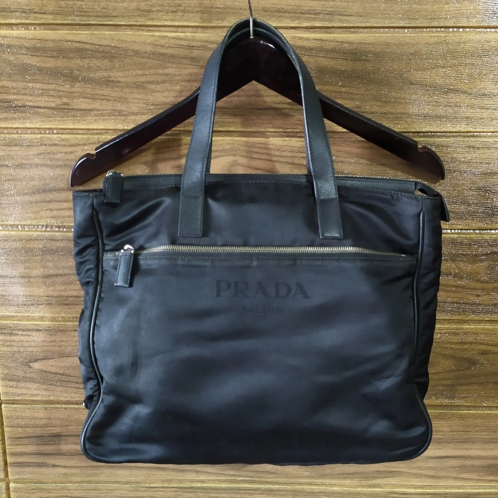 PRADA Tessuto Saffiano Bag
